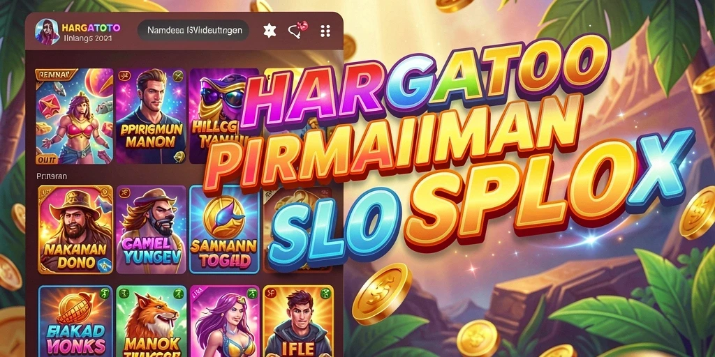 Gameplay HARGATOTO yang seru dengan fitur slot menarik.