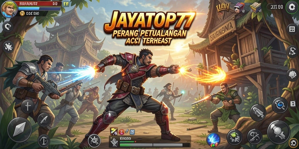 Tangkapan layar gameplay JAYATOP77 yang intens dan penuh aksi.