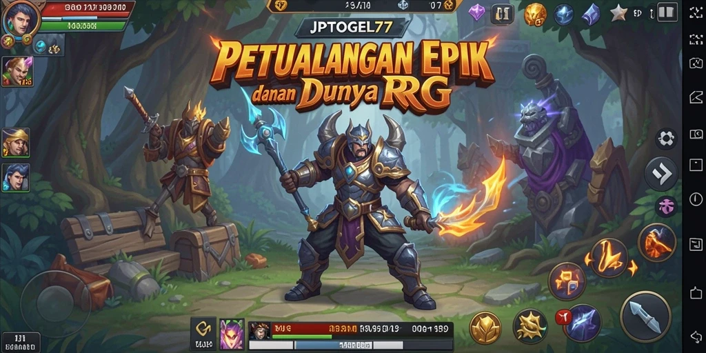 Tampilan gameplay JPTOGEL77 yang mendebarkan dan penuh aksi.