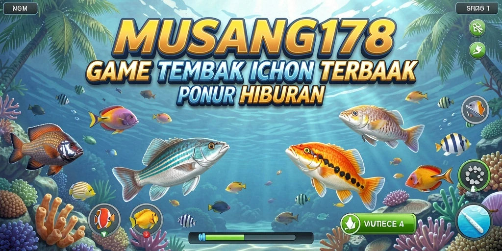 Gameplay seru Tembak Ikan di MUSANG178 dengan grafik mengesankan.