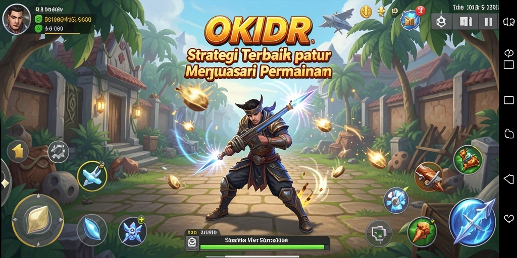 Tampilan gameplay OKIDR yang menantang dan seru