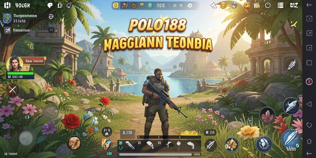 Tampilan gameplay seru dari dunia terbuka POLO188.