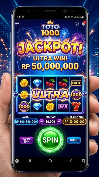 Tangkapan layar antarmuka pengguna toto1000 yang intuitif dan mudah dinavigasi.